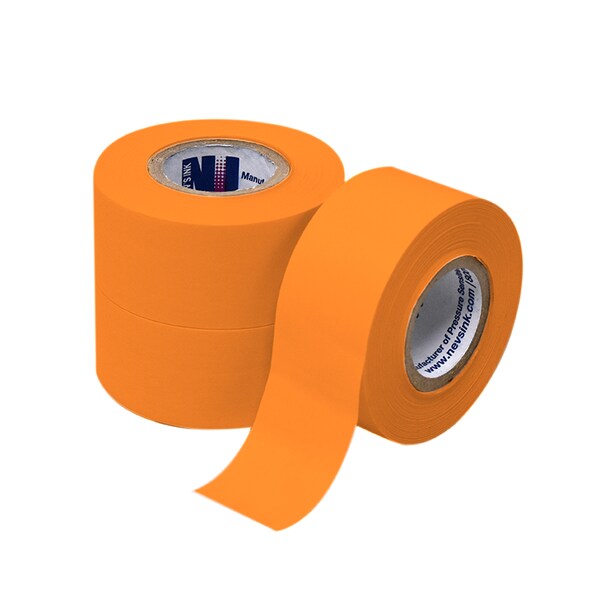 1" wide x 500" Orange Labeling Tape